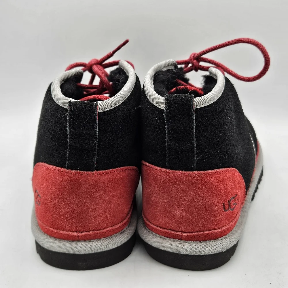 Ugg Neumel Sherpa Lined Leather Chukka Size 9